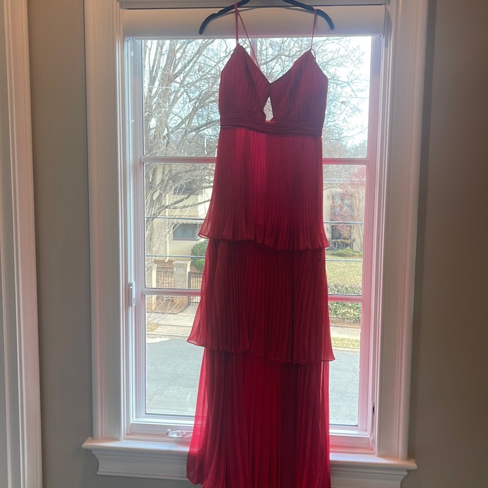 Red dress